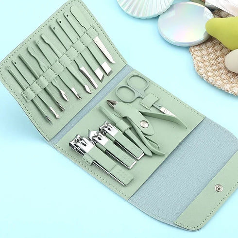 16-Piece Manicure And Pedicure Nail Care Kit